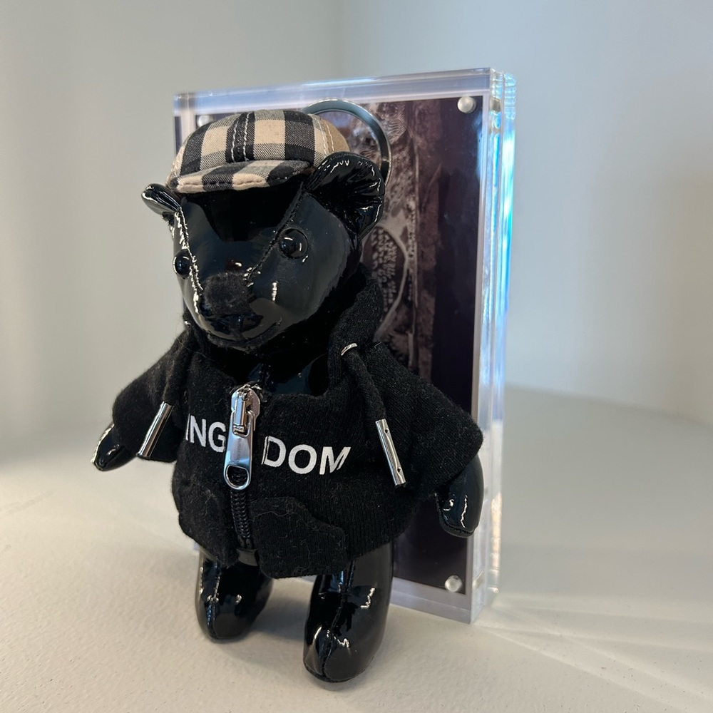 NWOT BURBERRY Thomas Bear “Kingdom” Bag Charm Keychain 100% Authentic